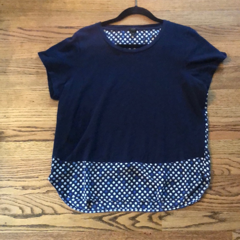 Adorable cotton and silk media shirt